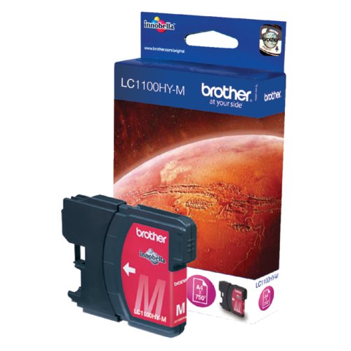 Inkcartridge Brother Lc 1100Hym Rood Hc brother kopen in de aanbieding