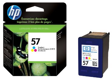 HP inkjet cartridge no. 57 kleur - 17 ml.