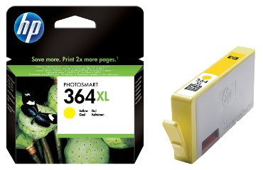 Inktcartridge HP CB325EE 364XL geel HC