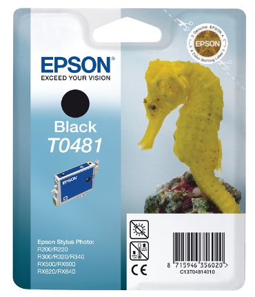 Inktcartridge Epson T0481 zwart