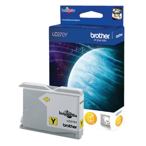 Inkcartridge Brother Lc 970Y Geel brother kopen in de aanbieding