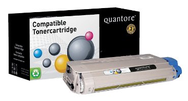 Tonercartridge Quantore Oki 44318605 geel