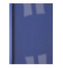 Thermische omslag GBC A4 1.5mm linnen donkerblauw 100 stuks
