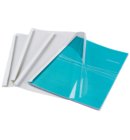 Thermische omslag GBC A4 1.5mm transparant/wit 100 stuks