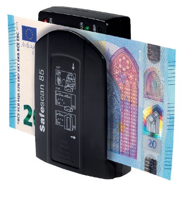Valsgeld detector Safescan 85 zwart