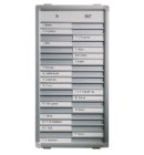 Aan-afwezigheidsbord Legamaster 540x260mm 20 namen