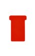 T-kaart Djois formaat 2 48mm rood 100 stuks