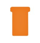 T-kaart Djois formaat 2 48mm oranje 100 stuks