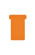 T-kaart Djois formaat 2 48mm oranje 100 stuks