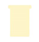 T-kaart Djois formaat 3 77mm beige 100 stuks