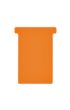 T-kaart Djois formaat 3 77mm oranje 100 stuks