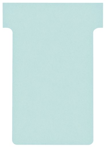 T-kaart Nobo nr.2 48mm blauw 100 stuks