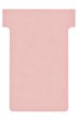 T-kaart Nobo nr.2 48mm roze 100 stuks