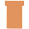 T-kaart Nobo nr.2 48mm oranje 100 stuks