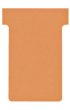 T-kaart Nobo nr.2 48mm oranje 100 stuks