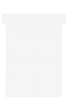 T-kaart Nobo nr.3 80mm wit 100 stuks