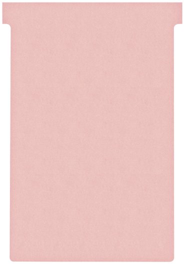 Planbord T-kaart Nobo nr 4 112mm roze 100 stuks