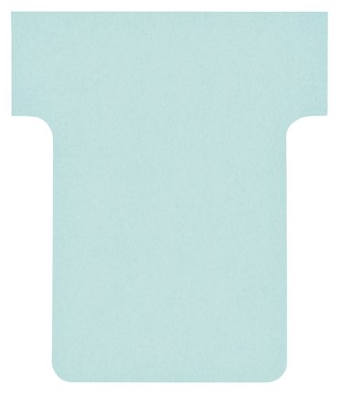 T-kaart Nobo nr 1.5 36mm blauw 100 stuks