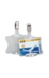 Veiligheidspashouder Durable 8118 open met clip 54x85mm