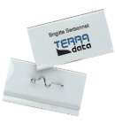 Badge Durable 8008 met speld 40x75mm