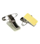 Clip met speld Europel zelfklevend voor badges