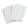 Badgekaart Durable 1456 bedrukbaar 60x90mm 160 stuks