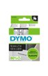 Labeltape Dymo LabelManager D1 polyester 12mmx7m zwart op wit