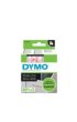 Labeltape Dymo LabelManager D1 polyester 12mm rood op wit