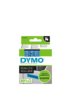 Labeltape Dymo LabelManager D1 polyester 12mm zwart op blauw