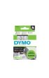 Labeltape Dymo LabelManager D1 polyester 9mm zwart op transparant