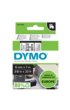 Labeltape Dymo LabelManager D1 polyester 9mm zwart op wit