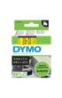 Labeltape Dymo LabelManager D1 polyester 9mm zwart op geel