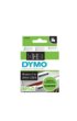 Labeltape Dymo LabelManager D1 polyester 19mm wit op zwart