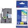 Labeltape Brother P-touch TZe-233 standaard 12mm blauw op wit