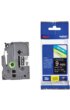 Labeltape Brother P-touch TZe-325 standaard 9mm wit op zwart