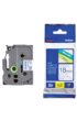Labeltape Brother P-touch TZe-243 standaard 18mm blauw op wit