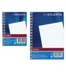 Notitieboek Djois Atlanta A7 lijn 100blz met zijspiraal