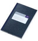 Notitieboek Djois Atlanta gelijmd 165x105mm 128blz blauw