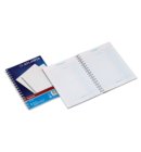 Kasboek Djois Atlanta A6 50x2vel 2x1 kolom met zijspiraal