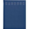 Kasboek 165x210mm 192blz 1 kolom blauw