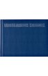 Kasboek tabellarisch 210x160mm 96blz 8 kolommen blauw