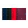 Collegeblok Oxford Office Essentials Europeanbook A4+ 4-gaats 120 vel assorti