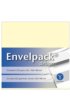 Enkele kaart Papyrus Envelpack Design A6 105x148mm ivoor 894420 set van 25