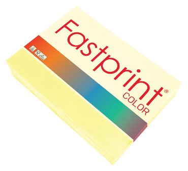 Kopieerpapier Fastprint A3 80gr kanariegeel 500vel
