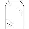 Envelop CleverPack akte C5 165x220mm zelfklevend transparant 50 stuks