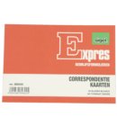 Correspondentiekaart Sigel Expres A6 blanco ivoorkarton pak à 50 stuks