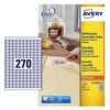Etiket Avery L4730REV-25 17.8x10mm wit 6750 etiketten