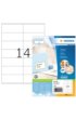 Etiket HERMA 4452 105x42mm premium wit 1400stuks