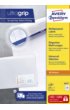 Etiket Avery Zweckform 3475 70x36mm wit 2400stuks