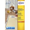 Etiket Avery L6025REV-25 63.5x46.6mm afneembaar wit 450stuks